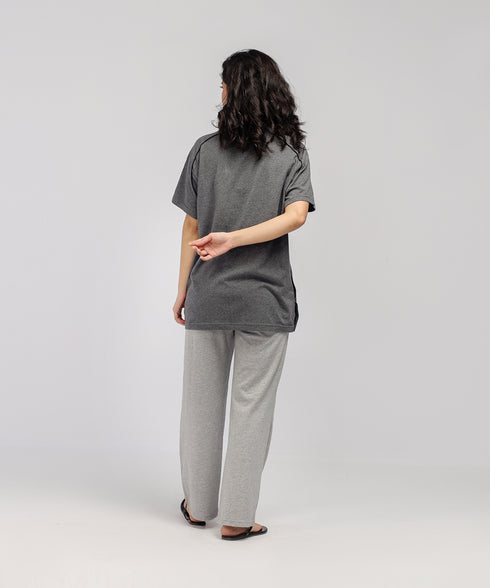 Women's Snap Button Tee